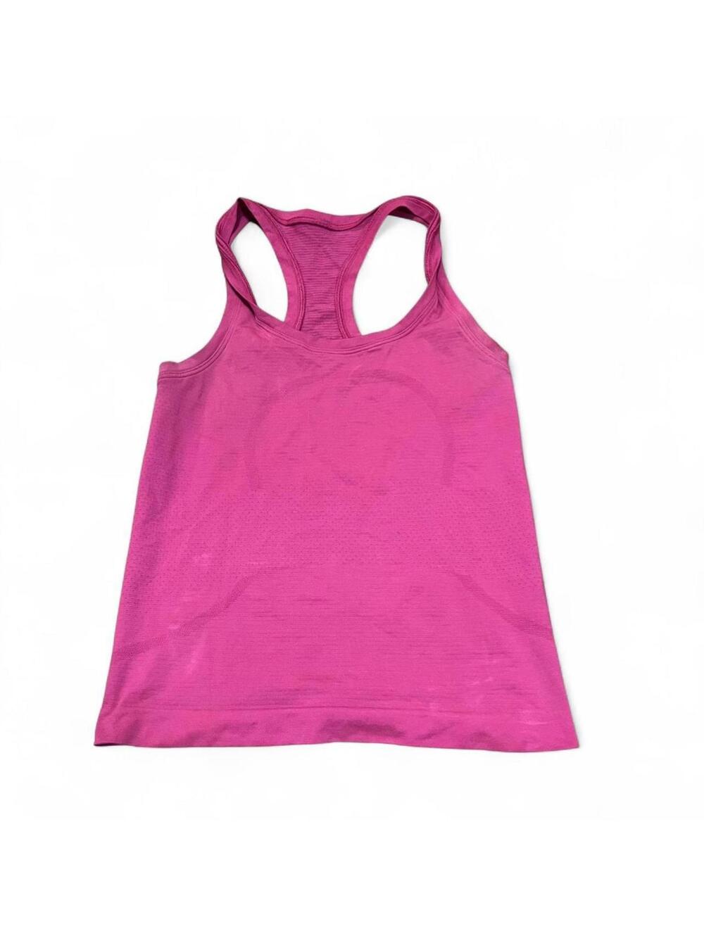 Pink Lululemon tank top
